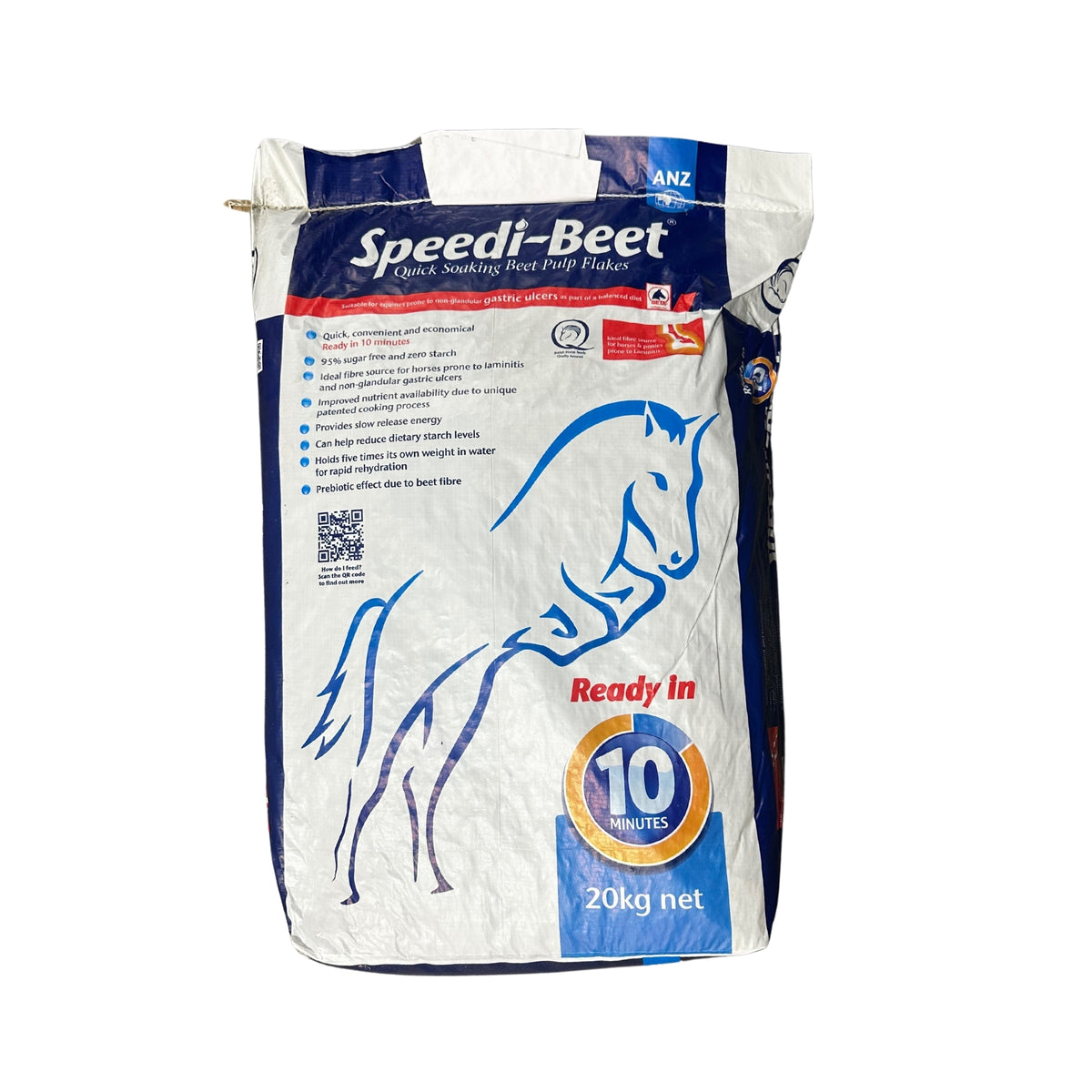 SpeediBeet Quick Soaking 10 Minute Beet Pulp for Horses 20kg
