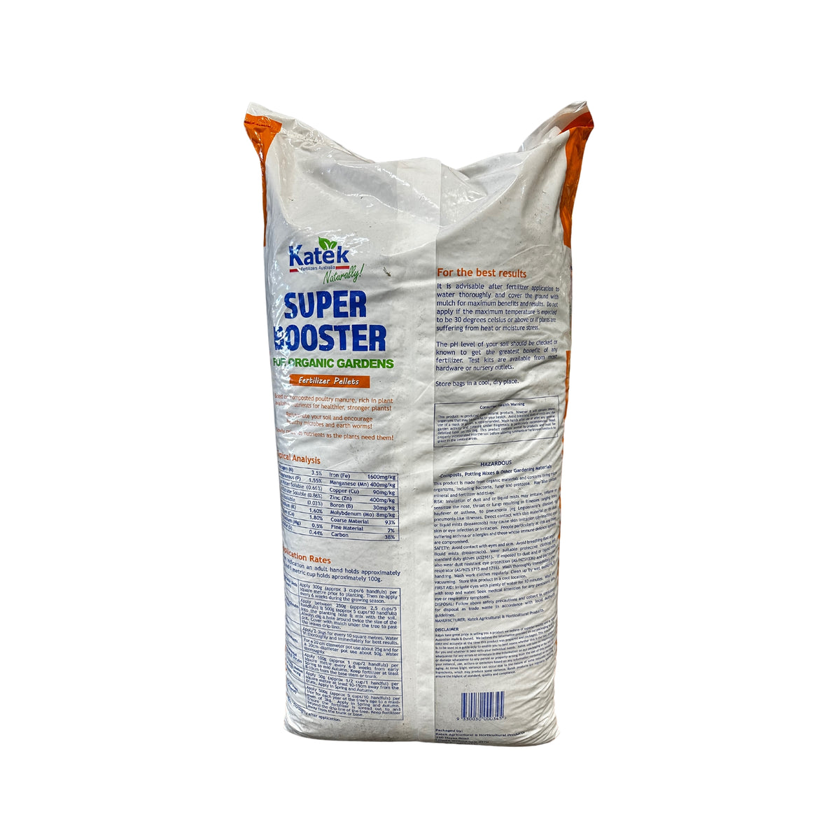 Super Booster Composted Poultry Manure Fertiliser 25kg
