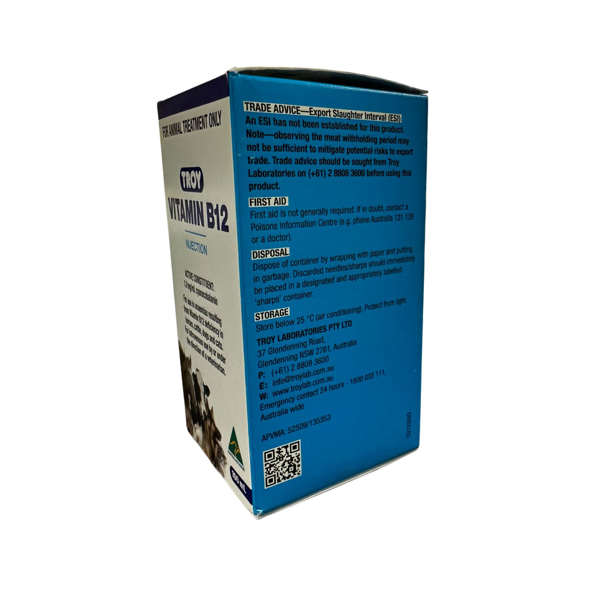 Troy - Vitamin B12 Injection for Animals