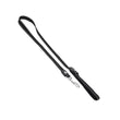 Load image into Gallery viewer, DOG LEAD DOUBLE LAYER REFLECTIVE MESH CAFE 2.5CM X 120CM BLACK