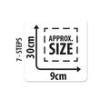 Load image into Gallery viewer, BIRD LADDER WITH BEADS - 7 STEP - A8475