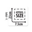 Load image into Gallery viewer, BIRD LADDER WITH BEADS - 5 STEP - A8474