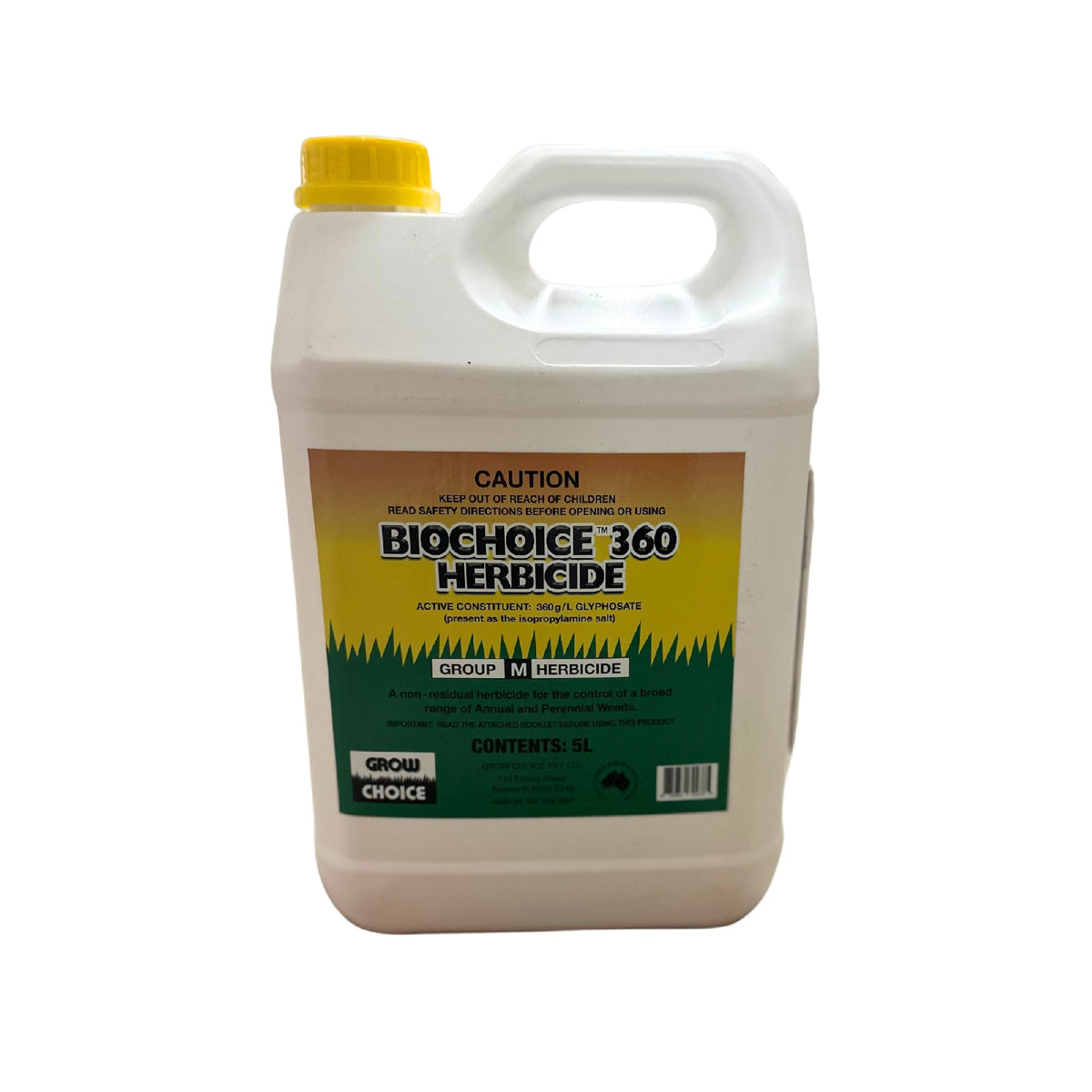 Biochoice 360 Herbicide - Glyphosate - 5l – Northside Produce Agency