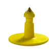 Load image into Gallery viewer, EAR TAG BUTTON MALE YELLOW