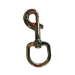 Load image into Gallery viewer, SWIVEL EYE SPRING HOOK 25MM NICKEL (SESH25NP)