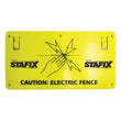 Load image into Gallery viewer, WARNING SIGN ELECTRIC FENCE TRUTEST STAFIX