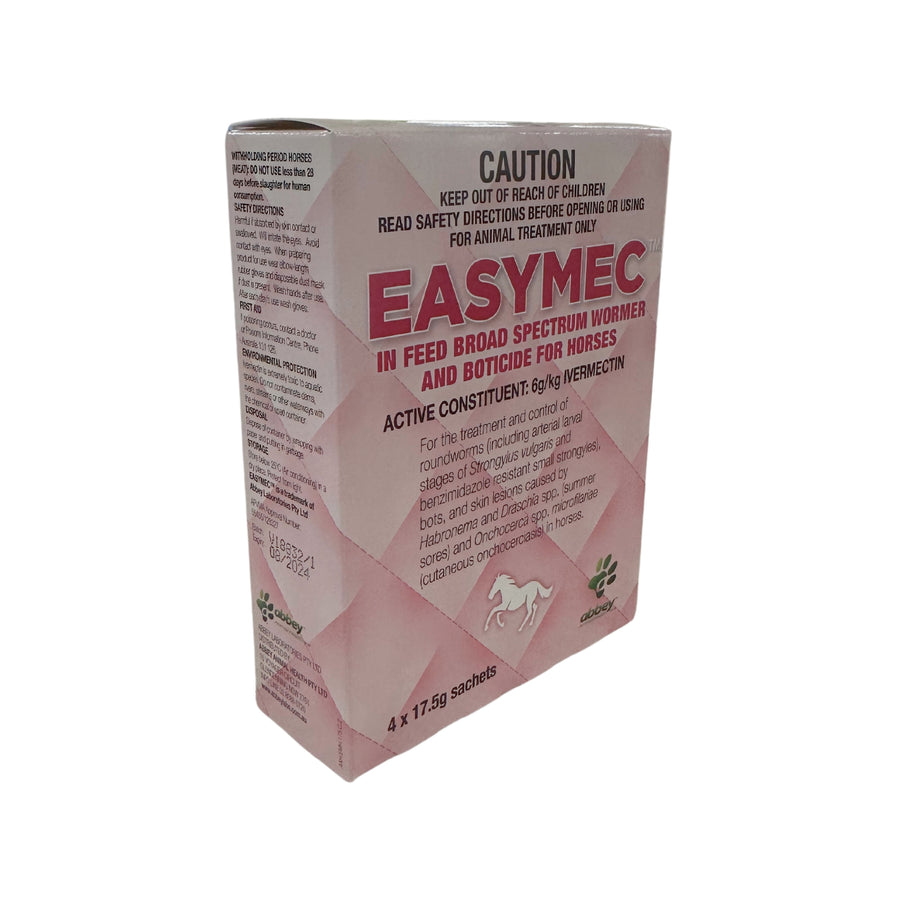 EASYMEC IN FEED WORMER PELLETS FOR HORSES 70G (SIMILAR TO ERAQUELL)