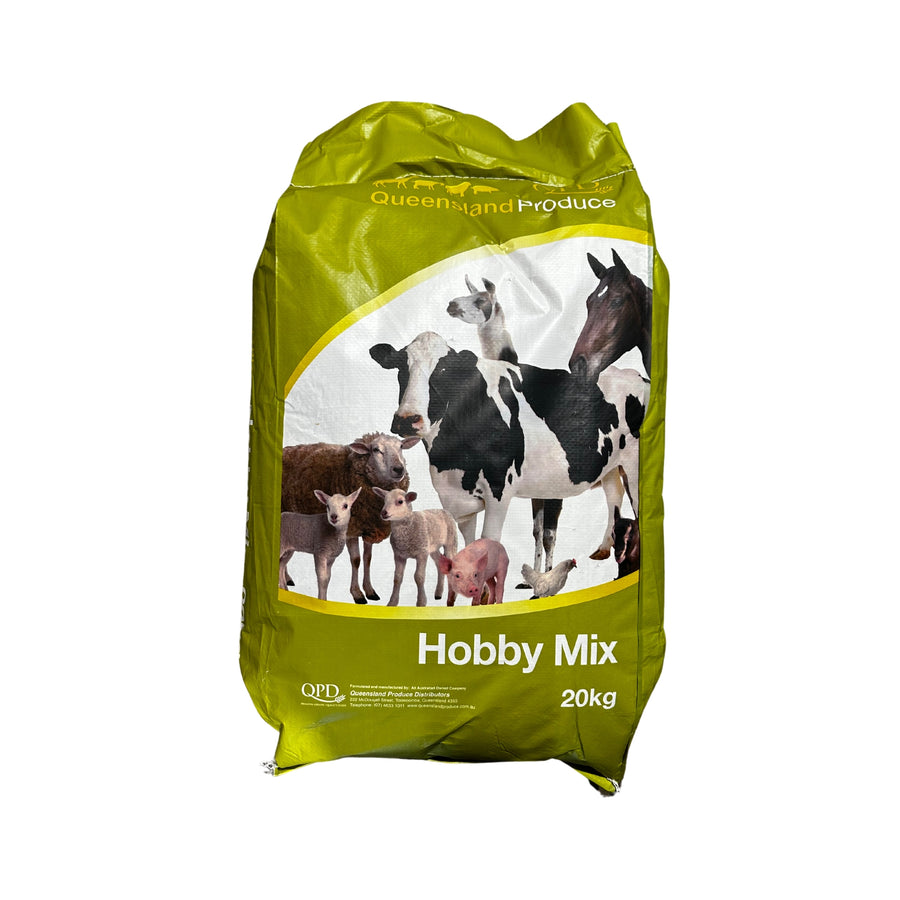 HOBBY FARM MIX QPD GREEN BAG (O0)