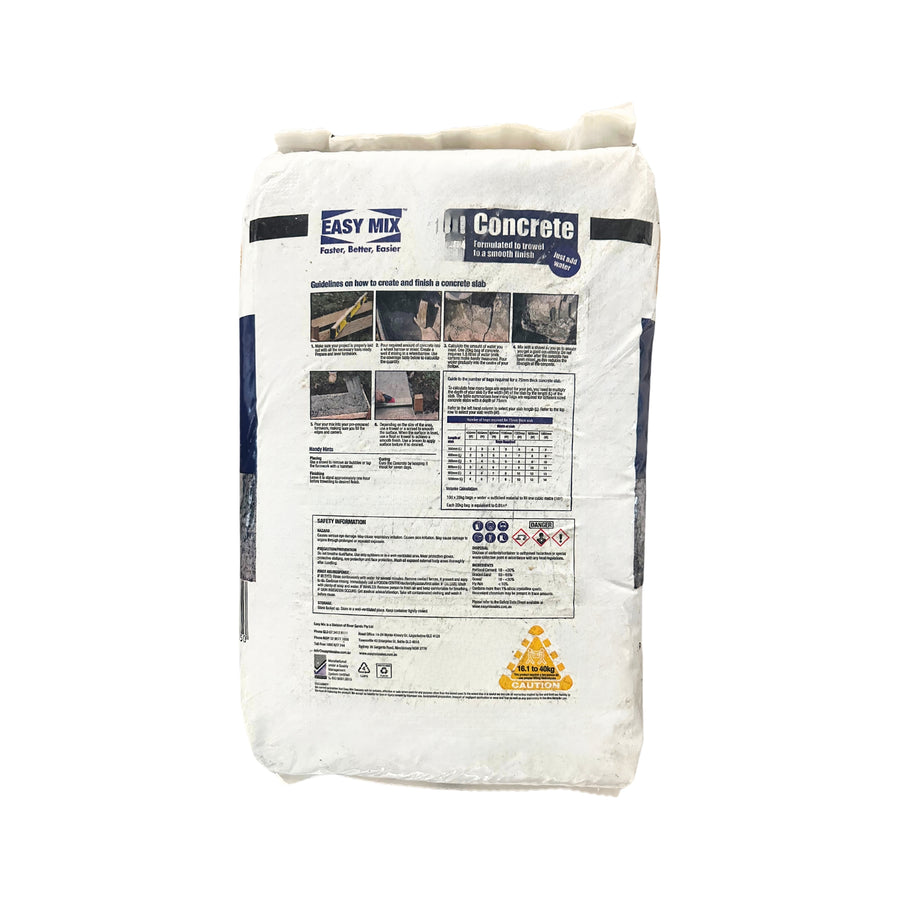 CEMENT CONCRETE MIX***White Bag****20KG (48)