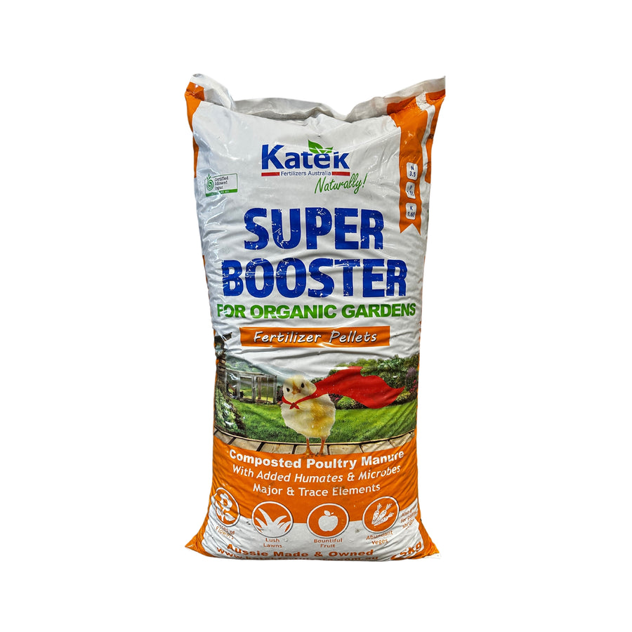 SUPER BOOSTER ORGANIC FERTILISER 25KG (H9)