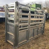 CRUSH GUO WITH FLOOR GAL CLIPEX HEAD BAIL & SLIDE GATE