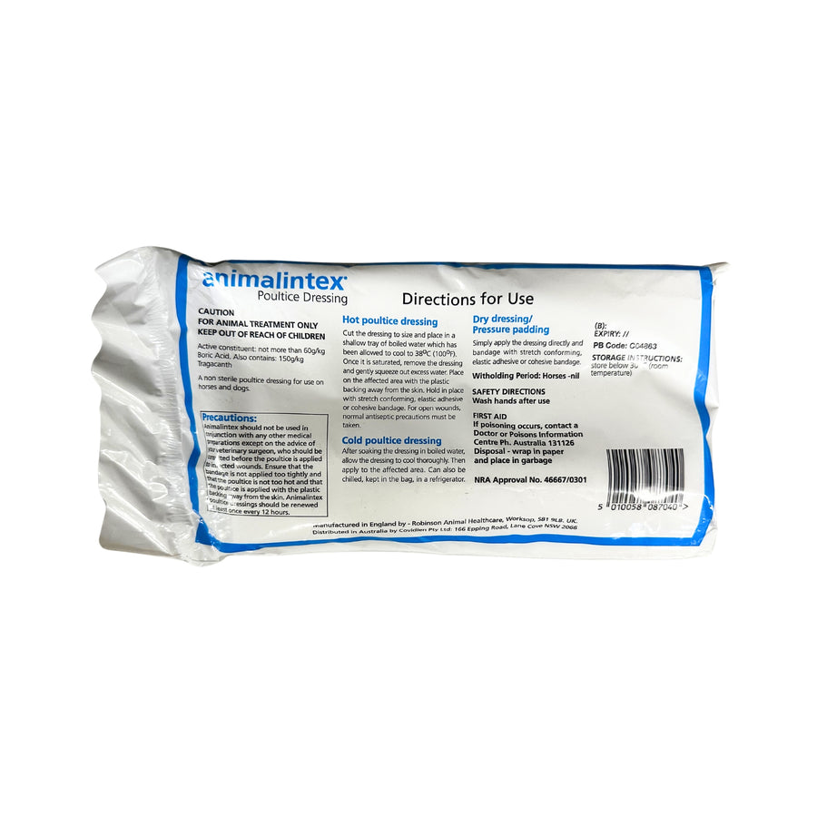 ANIMALINTEX POULTICE DRESSING