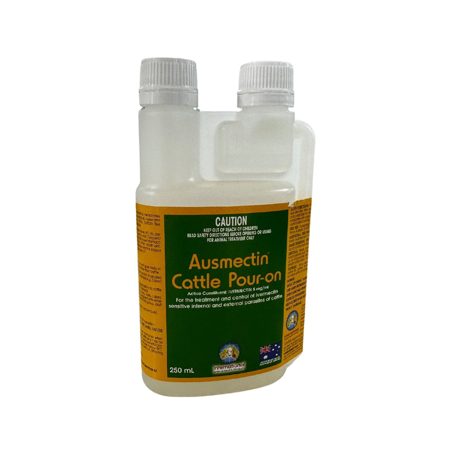 AUSMECTIN POUR ON CATTLE 250ML (IVOMEC)