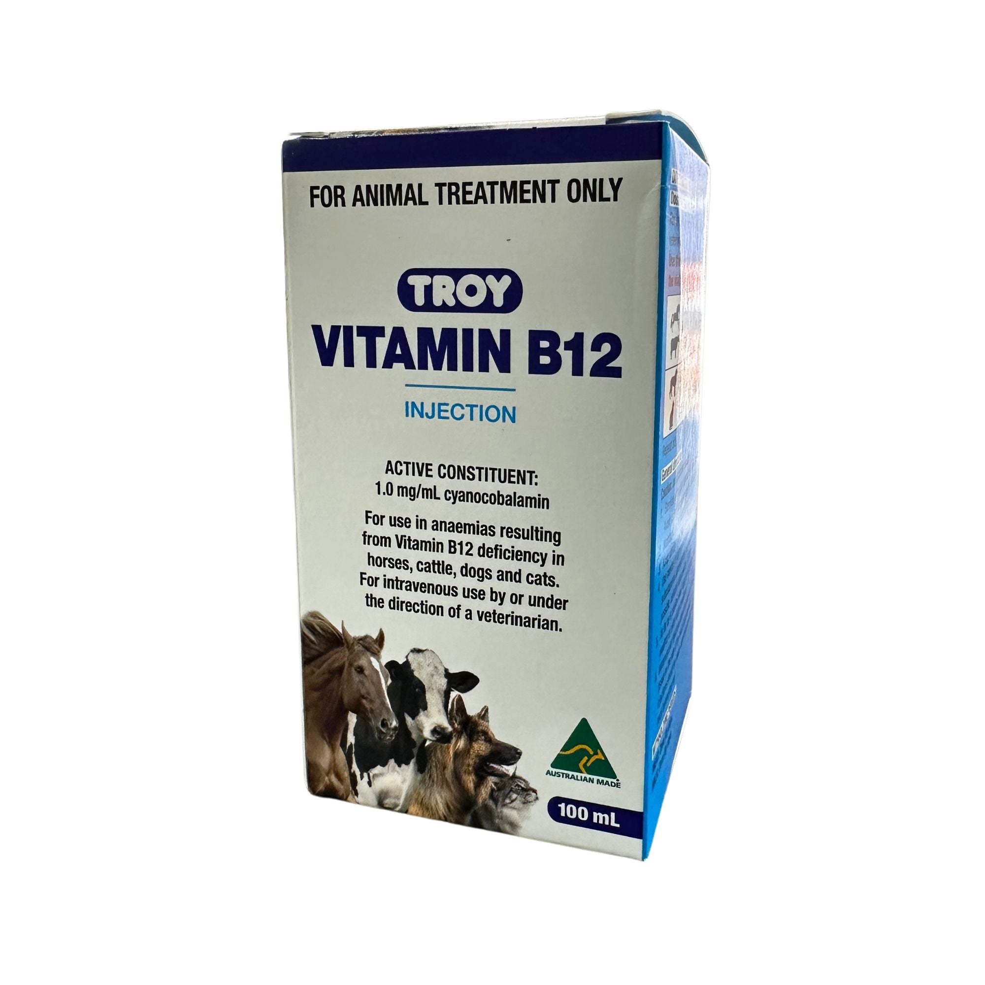 Troy Vitamin B12 Injection for Animals 100mL – Northside