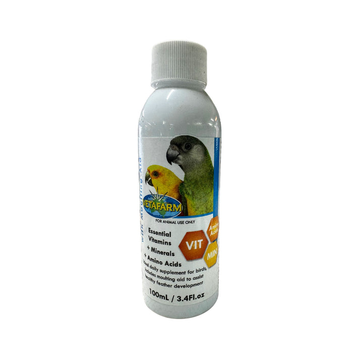 MULTIVET LIQUID VITAMIN SUPPLEMENT FOR BIRDS 100ML