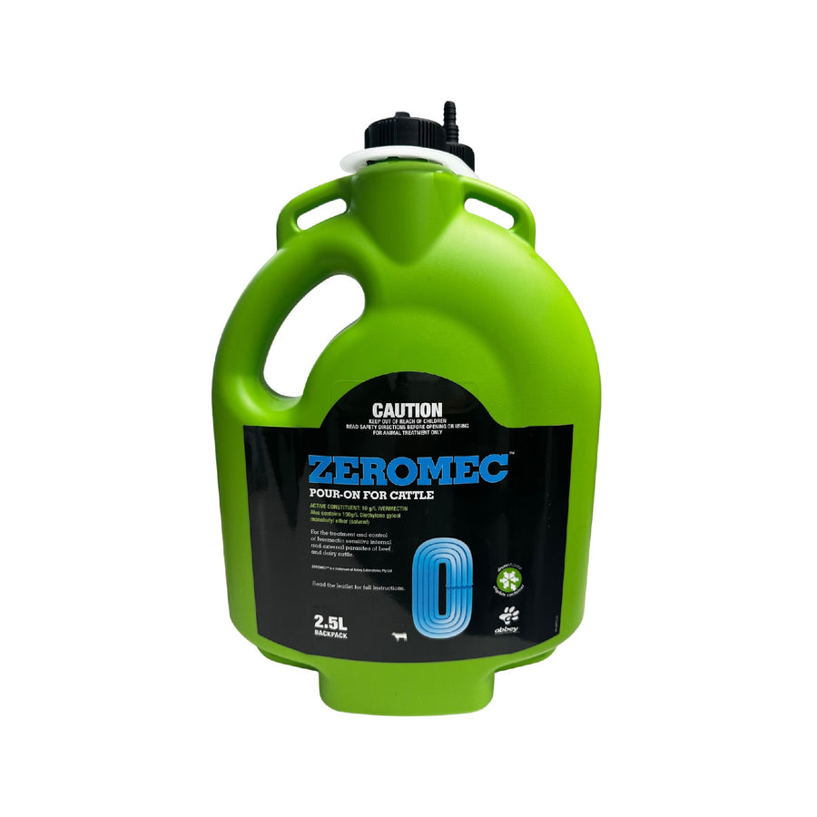 ZEROMEC POUR ON 2.5 LITRE (IVOMEC)