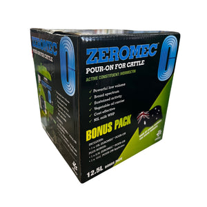 ZEROMEC POUR ON 10 LITRE + 2.5 LITRE BONUS PACK (IVOMEC)