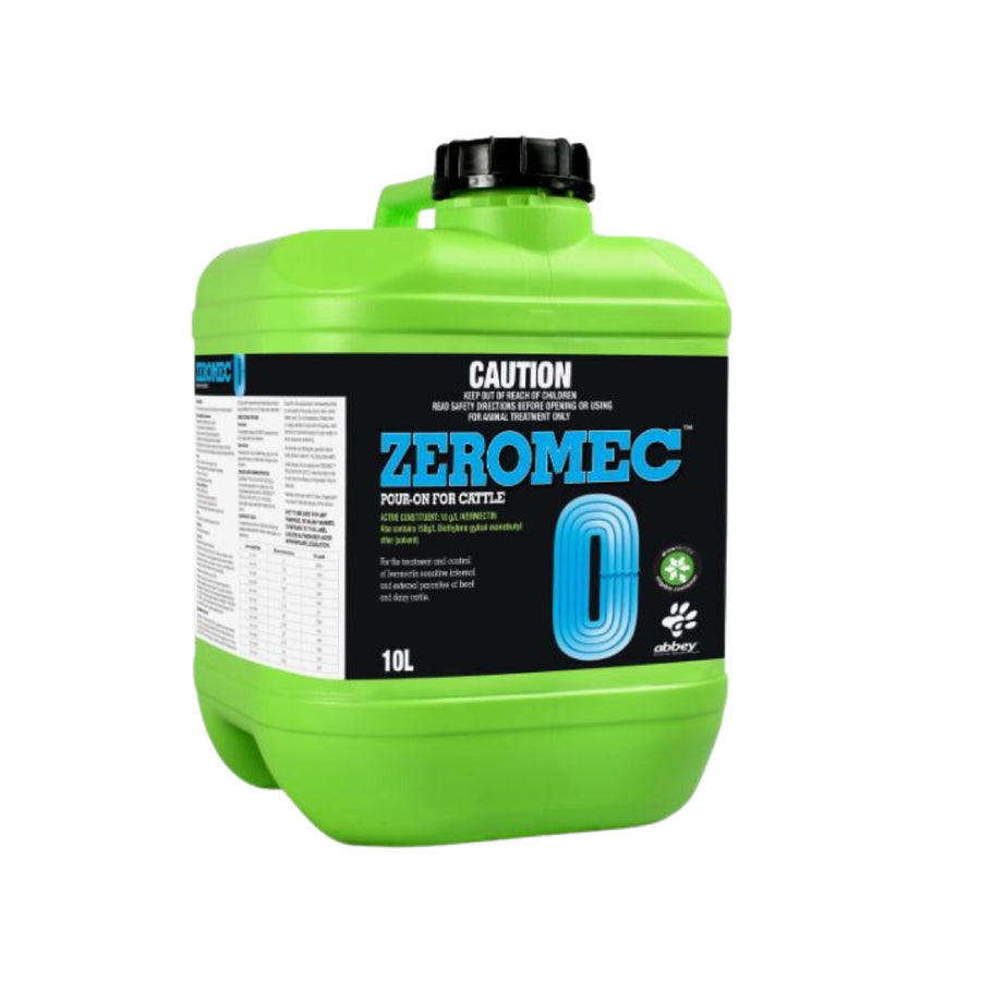 ZEROMEC POUR ON 10 LITRE + 2.5 LITRE BONUS PACK (IVOMEC)