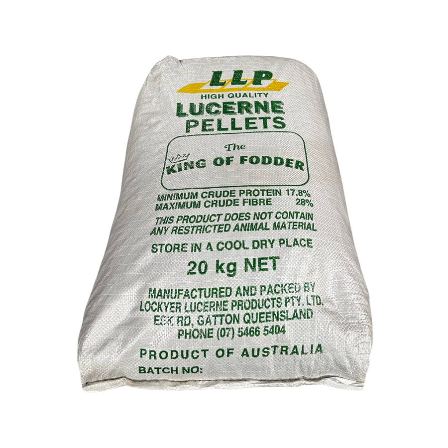 LUCERNE PELLETS 20KG (G12)