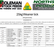 Load image into Gallery viewer, WEANER BLEND DRY LICK 25KG 10% UREA (J3)
