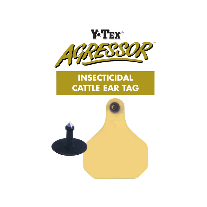 AGRESSOR EAR TAG 20 PACK (TREATS 10 HEAD)