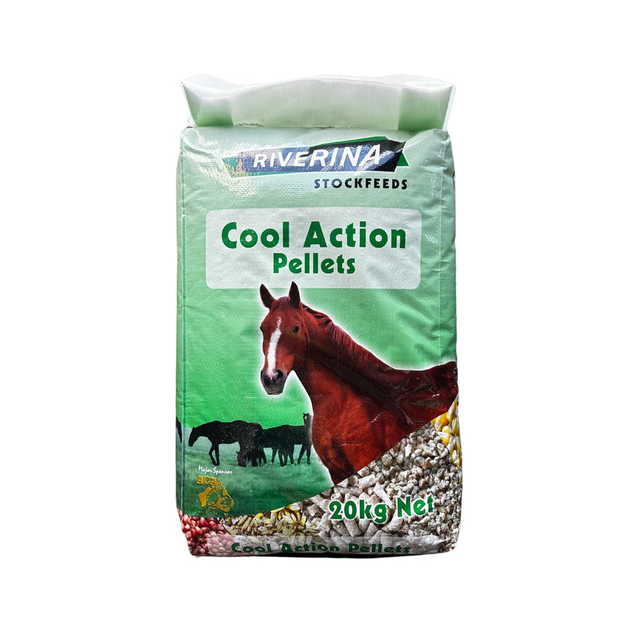 HORSE COOL ACTION PELLETS RIVERINA  (F5)