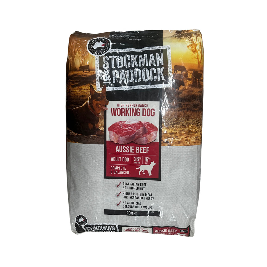 DOG FOOD STOCKMAN PADDOCK WORKING DOG 20KG