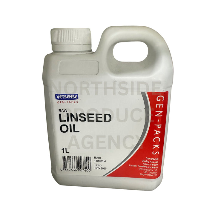 LINSEED OIL RAW 1 LITRE 