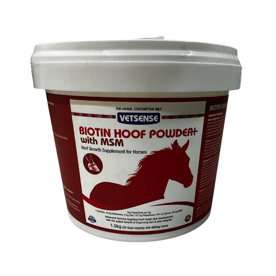 BIOTIN HOOF POWDER + MSM 1.5KG