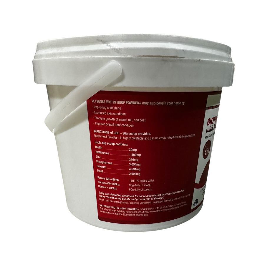 BIOTIN HOOF POWDER + MSM 1.5KG