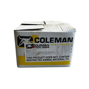 BLOCK COLEMAN PRO 2 (YELLOW) 8% UREA 20KG CATTLE AND SHEEP