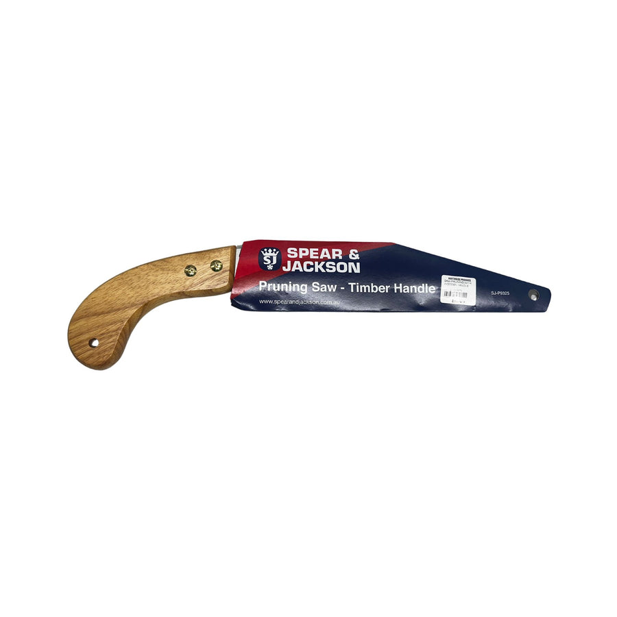 SAW PRUNING WITH WOODEN HANDLE