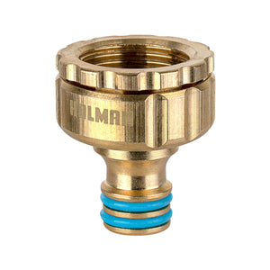 TAP ADAPTOR HOLMAN BRASS 12MM X 20/25MM