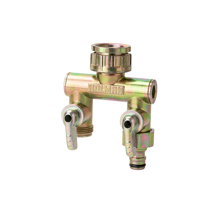 TAP MANIFOLD HOLMAN 2 WAY METAL 