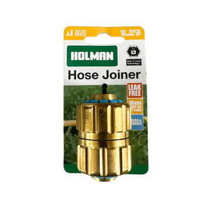 HOSE JOINER HOLMAN BRASS GRIP N LOCK 18MM