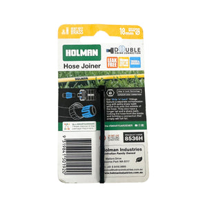 HOSE JOINER HOLMAN BRASS GRIP N LOCK 18MM