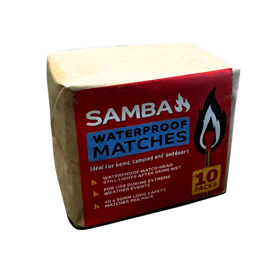 MATCHES WATERPROOF SAMBA 10 PACK