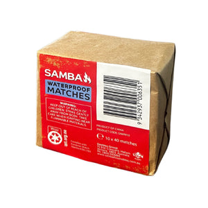 MATCHES WATERPROOF SAMBA 10 PACK