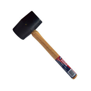 MALLET RUBBER TIMBER HANDLE 680G