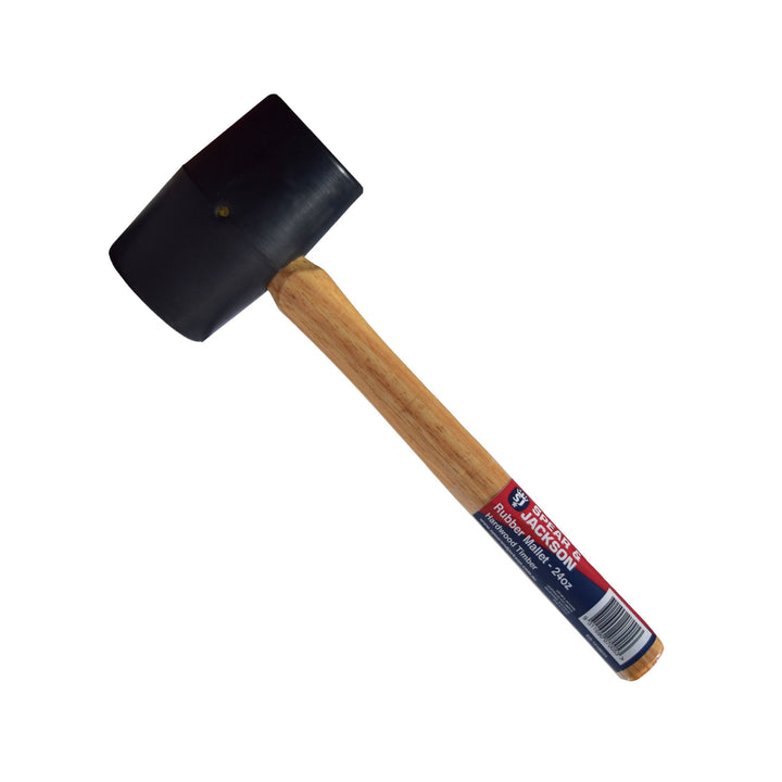 MALLET RUBBER TIMBER HANDLE 680G