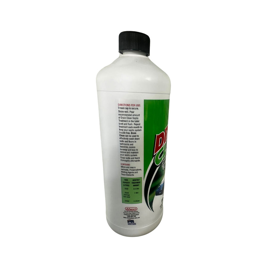 DRAIN CLEANER LIQUID SEPTIC TREATMENT 1 LITRE