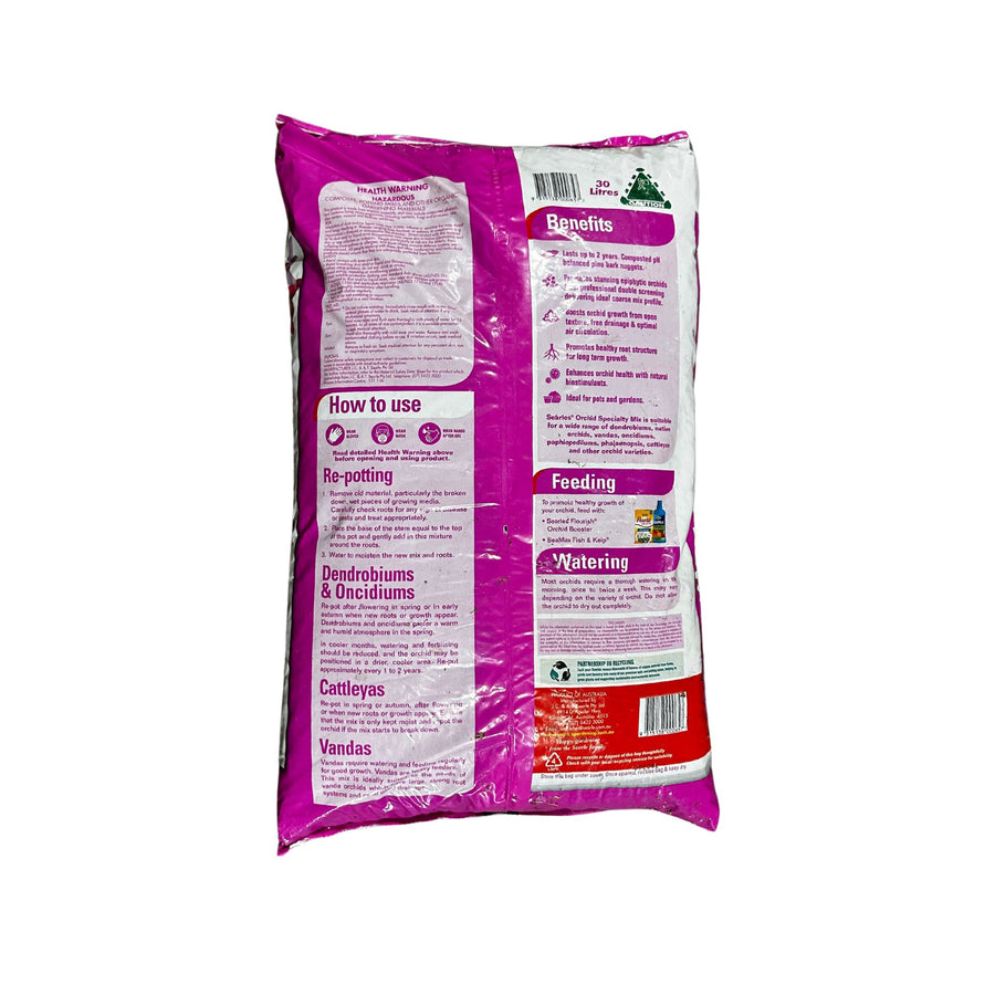 POTTING MIX 30 LITRE ORCHID MIX SEARLES