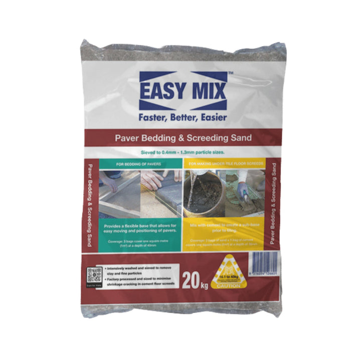 SAND COARSE BEDDING & SCREEDING SAND 20KG