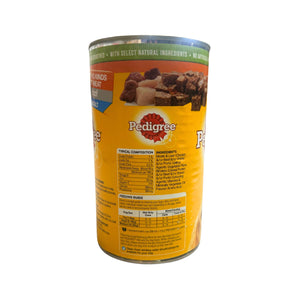 DOG FOOD PEDIGREE CAN 5 KINDS 1.2KG RURAL PER CAN