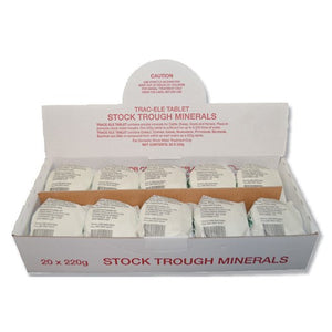 TROUGH BLOCK MINERALS 220GM