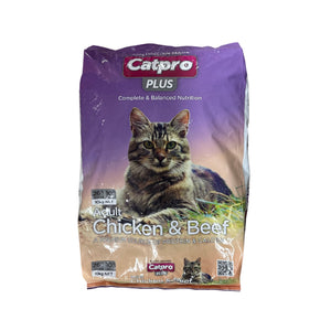 CAT FOOD CATPRO VARIOUS FLAVOURS 10KG