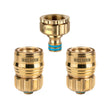 Load image into Gallery viewer, HOSE CONNECTOR SET BRASS 3PCE 12MM - HOLMAN
