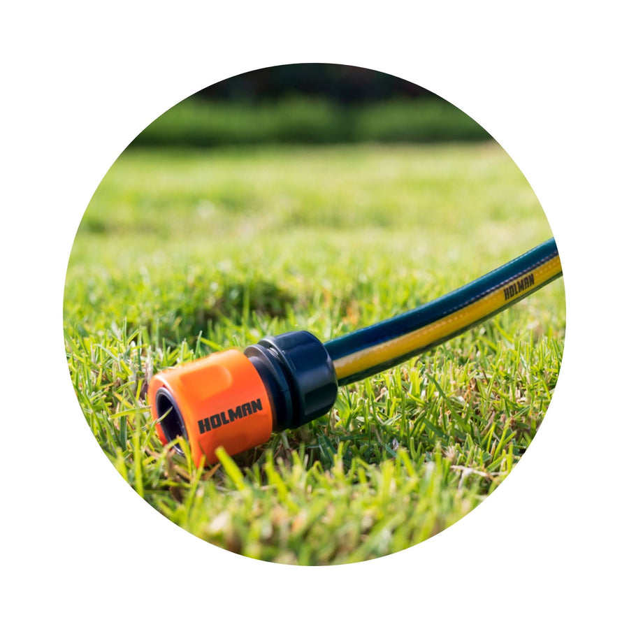 HOSE GARDEN 12MM X 15M WITH FITTINGS -  HOLMAN