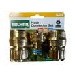 Load image into Gallery viewer, HOSE CONNECTOR SET BRASS 3PCE 18MM - HOLMAN 
