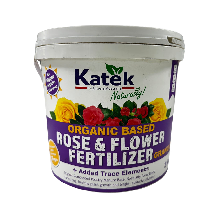 ROSE & FLOWER FERTILISER 3KG